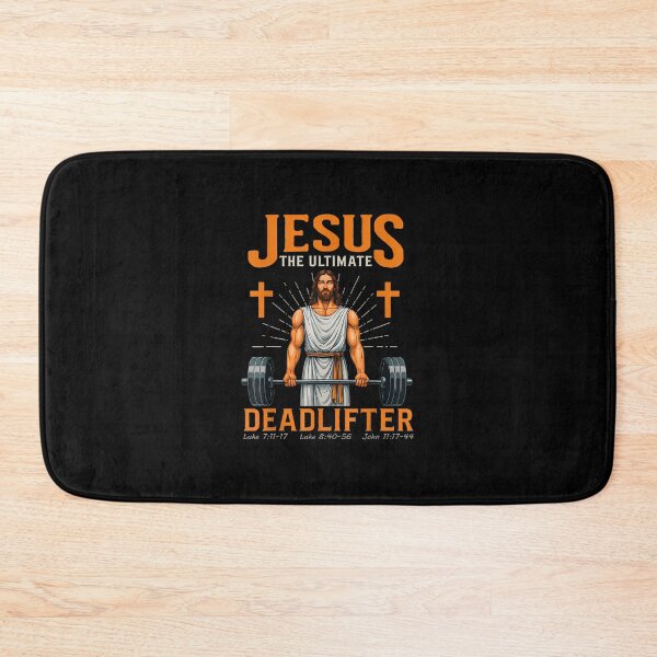 Item preview, Jesus The Ultimate Deadlifter  designed and sold by merlinnears.