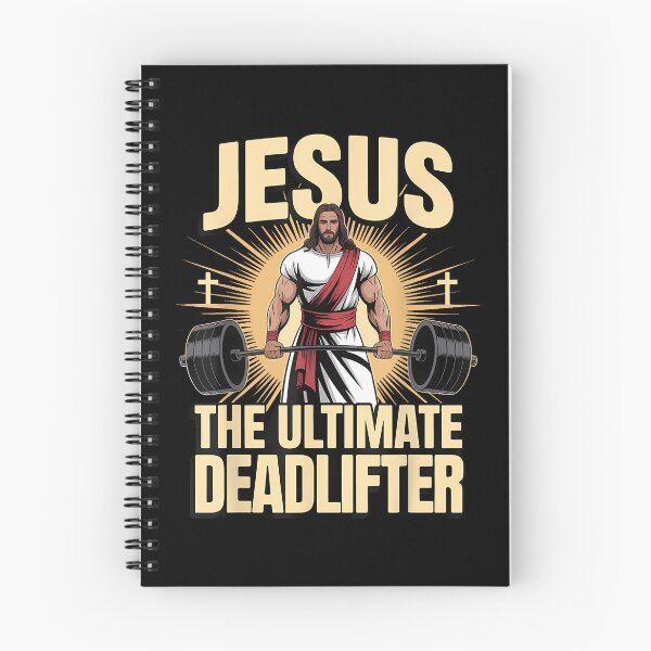 Item preview, Jesus The Ultimate Deadlifter  designed and sold by merlinnears.