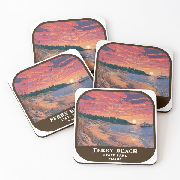 Item preview, Vintage Ferry Beach State Park (Maine State Park) designed and sold by RabbitK.