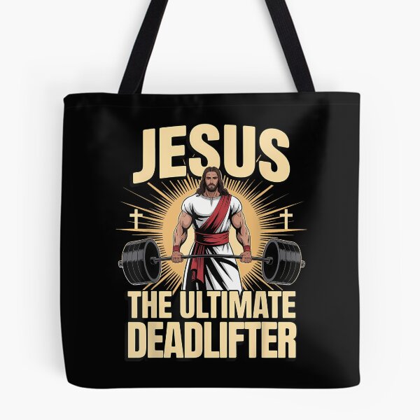 Item preview, Jesus The Ultimate Deadlifter  designed and sold by merlinnears.