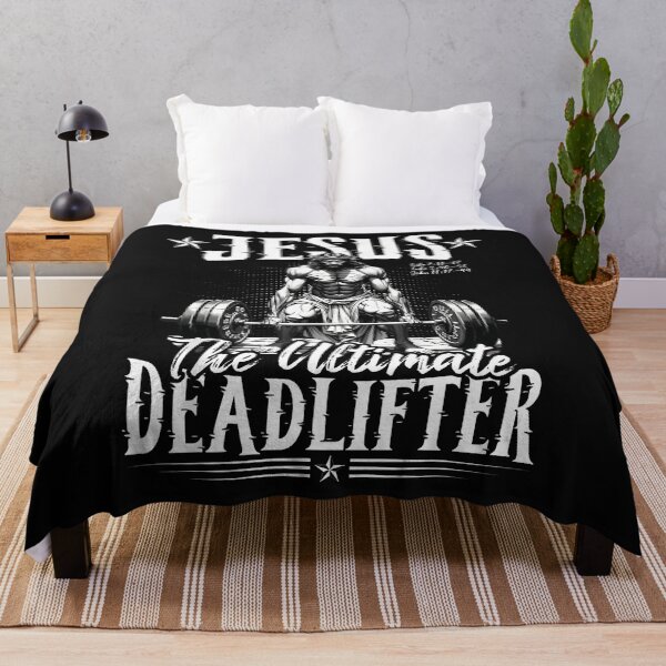 Item preview, Jesus The Ultimate Deadlifter Jesus Deadlifting Christian designed and sold by merlinnears.