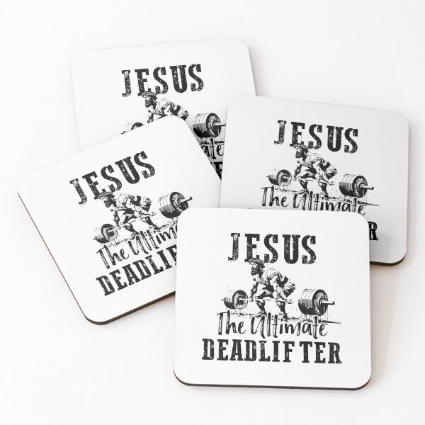 Item preview, The Ultimate Deadlifter Funny Christian Workout Gym  designed and sold by merlinnears.