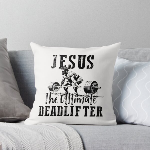 Item preview, The Ultimate Deadlifter Funny Christian Workout Gym  designed and sold by merlinnears.