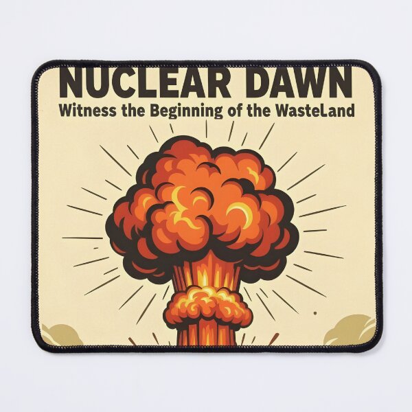 Item preview, Fallout atomic explosion - Nuclear Dawn designed and sold by sosdesignn.