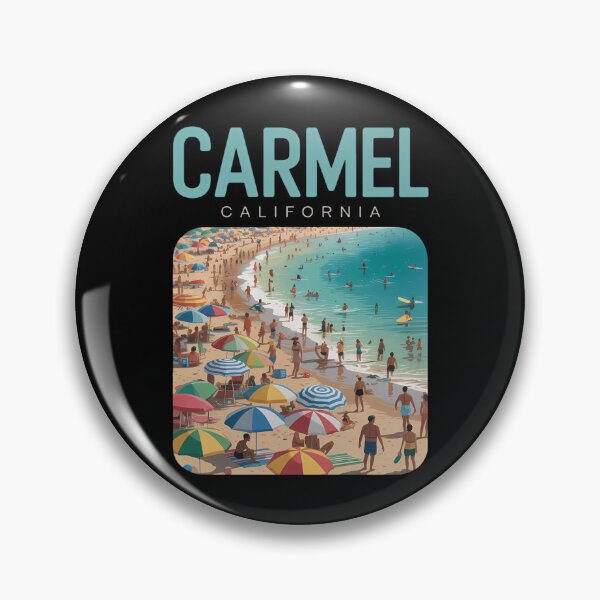 Item preview, Carmel California CA Beachside Bliss designed and sold by VENOM0RIOT.