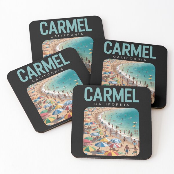 Item preview, Carmel California CA Beachside Bliss designed and sold by VENOM0RIOT.