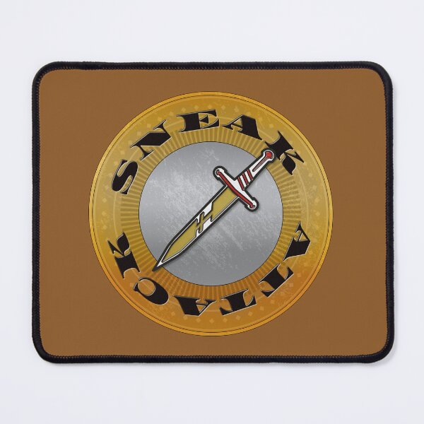 Item preview, Sneak Attack Gold Chip designed and sold by Polygon Mountain.