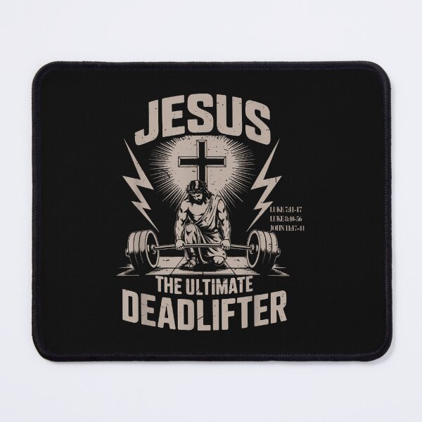 Item preview, Jesus The Ultimate Deadlifter Muscle Kid Funny Christian Gym  designed and sold by merlinnears.