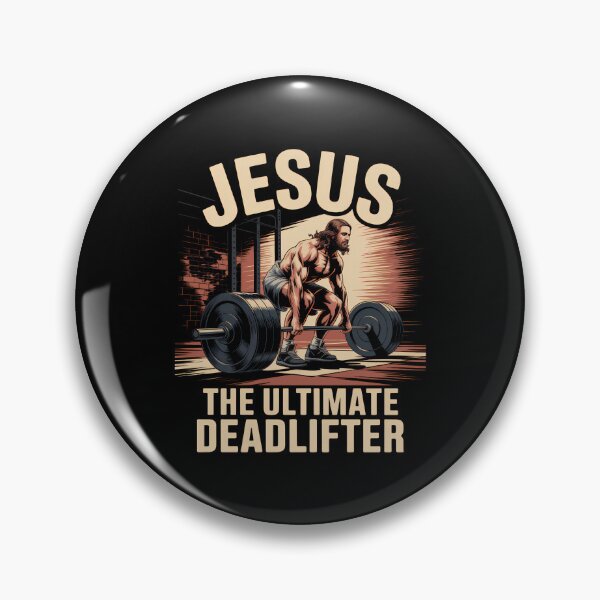 Item preview, Jesus The Ultimate Deadlifter Muscle  designed and sold by merlinnears.