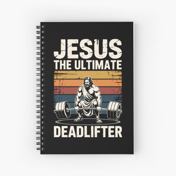 Item preview, Jesus The Ultimate Deadlifter designed and sold by merlinnears.