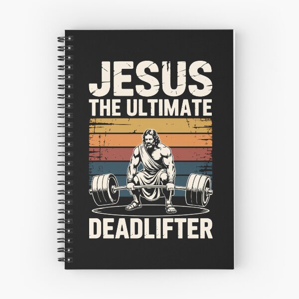 Item preview, Jesus The Ultimate Deadlifter designed and sold by merlinnears.