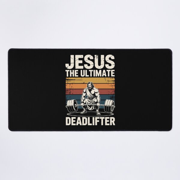 Item preview, Jesus The Ultimate Deadlifter designed and sold by merlinnears.