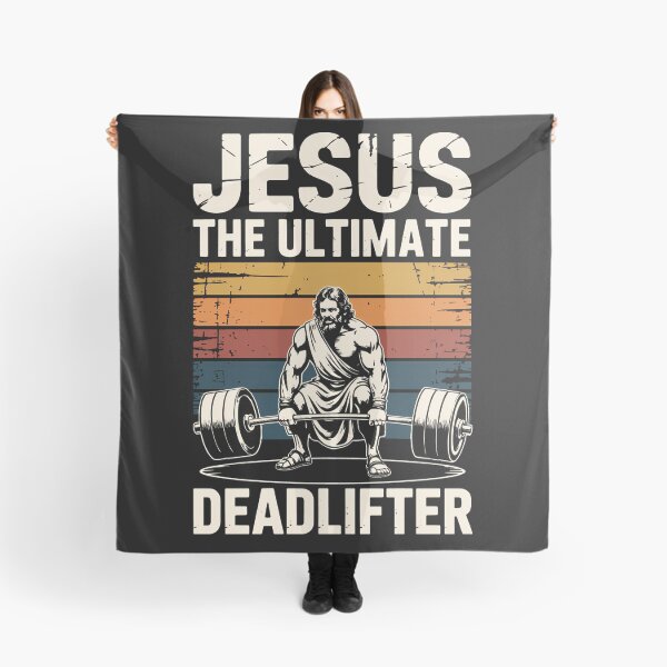 Item preview, Jesus The Ultimate Deadlifter designed and sold by merlinnears.
