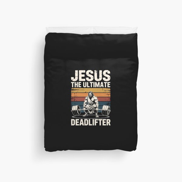 Item preview, Jesus The Ultimate Deadlifter designed and sold by merlinnears.