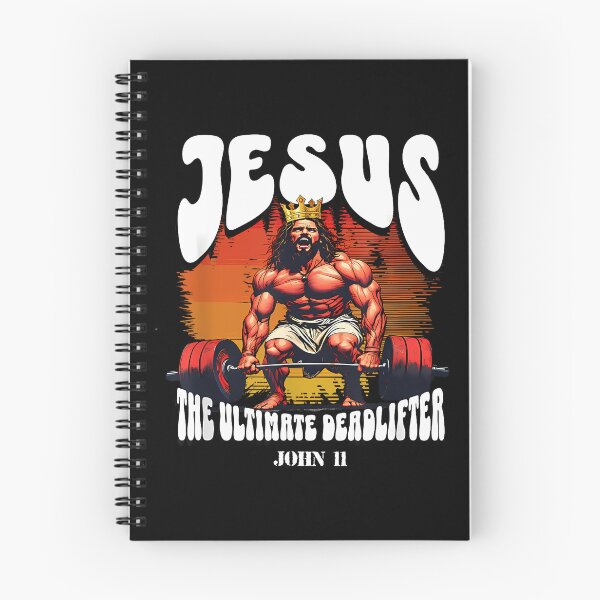 Item preview, Jesus The Ultimate Deadlifter - John 11 Lazarus Deadlift designed and sold by merlinnears.