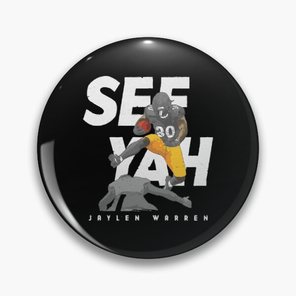 Item preview, Jaylen Warren Pittsburgh Hurdle T-Shirt designed and sold by SaraPorte.