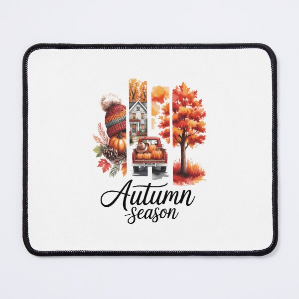 Item preview, Cute Autumn Fall Season Pumpkin Truck Hat House Trees Cozy designed and sold by VENOM0RIOT.