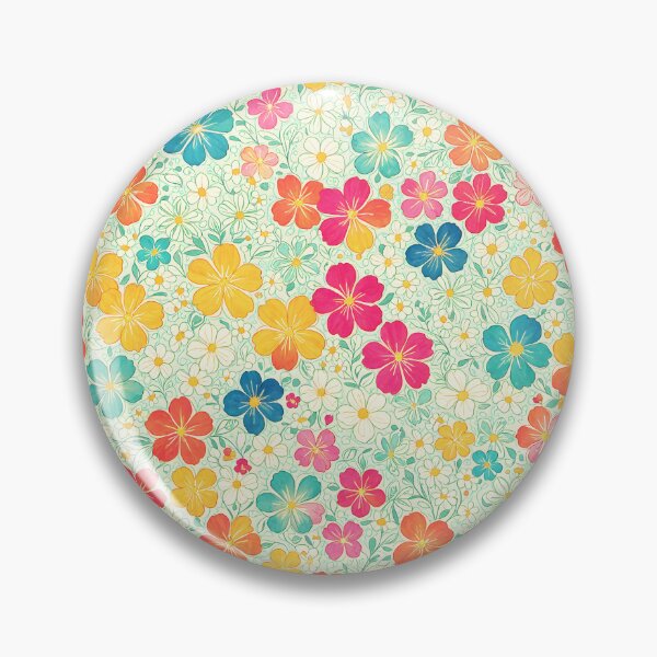 Item preview, Multicolored Flowers designed and sold by Djscusa.