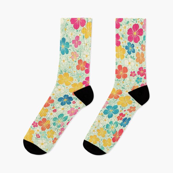 Item preview, Multicolored Flowers designed and sold by Djscusa.