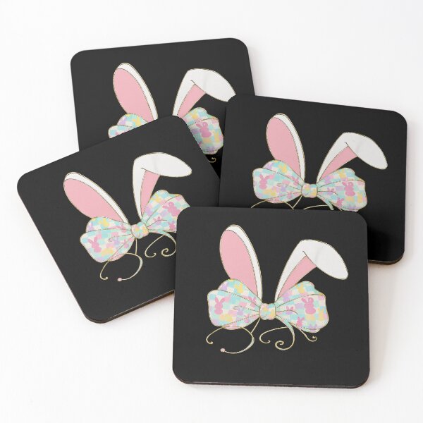 Item preview, Easter Nurse Coquette Bow Stethoscope Bunny Scrub Top Rabbit designed and sold by TrinaEspinoza.