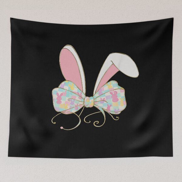 Item preview, Easter Nurse Coquette Bow Stethoscope Bunny Scrub Top Rabbit designed and sold by TrinaEspinoza.