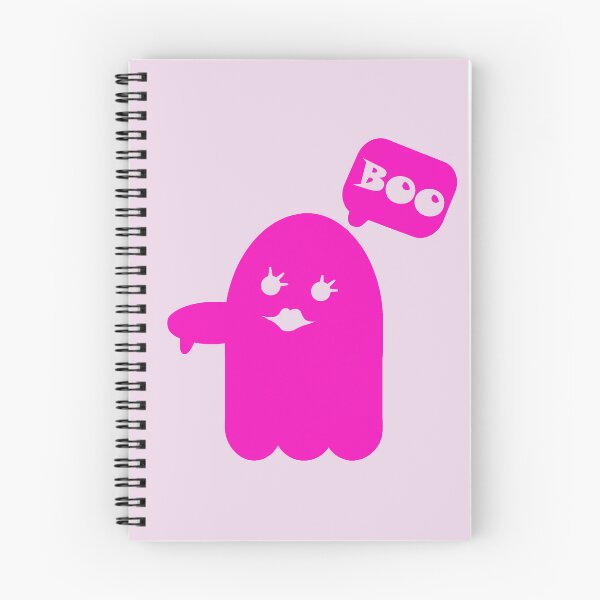 Item preview, Disapprovingly Darling: Pink Ghost of Cuteness Halloween Art designed and sold by EmeraldeaArt.