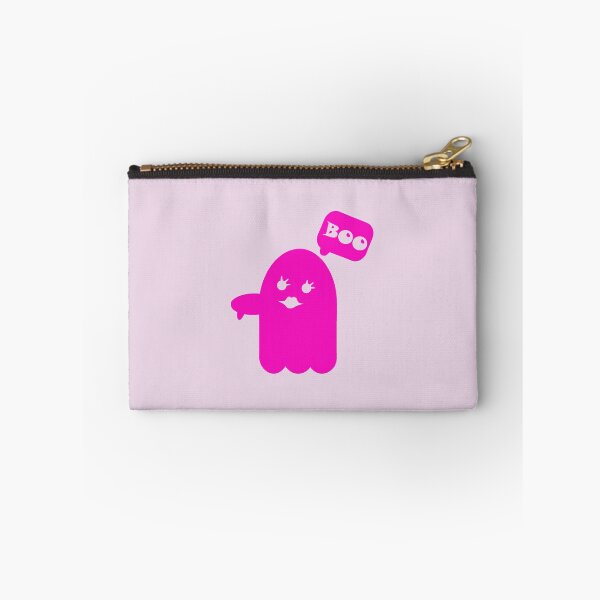 Item preview, Disapprovingly Darling: Pink Ghost of Cuteness Halloween Art designed and sold by EmeraldeaArt.