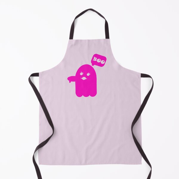 Item preview, Disapprovingly Darling: Pink Ghost of Cuteness Halloween Art designed and sold by EmeraldeaArt.