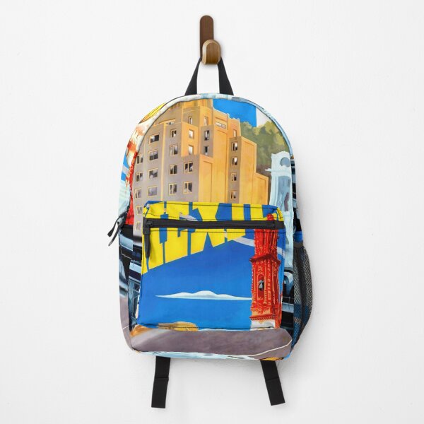Item preview, Vintage Mexico City Travel Poster | Vibrant Mid-Century Design | Bellas Artes & Cathedral | Colorful Mexican Art Print designed and sold by artofuniverse.