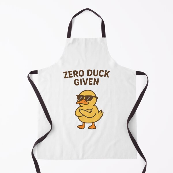 Item preview, Zero Duck Given – Funny Sassy Duck Pun designed and sold by Dream Machine.
