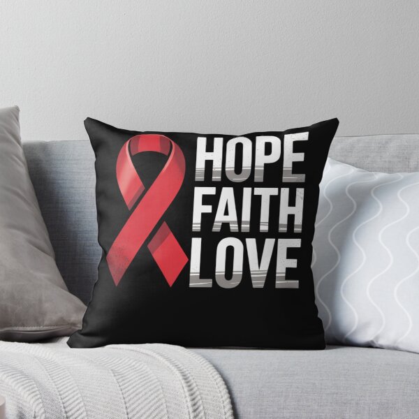Item preview, Faith Hope Love - HIV World AIDS Day Awareness designed and sold by TrinaEspinoza.