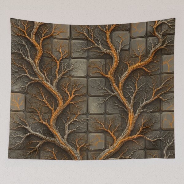 Item preview, Rooted Geometry designed and sold by Kaleidoscope Print.