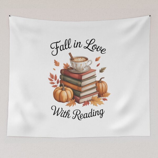 Item preview, Fall in Love with Reading Autumn Librarian Cute Book Lover designed and sold by VENOM0RIOT.