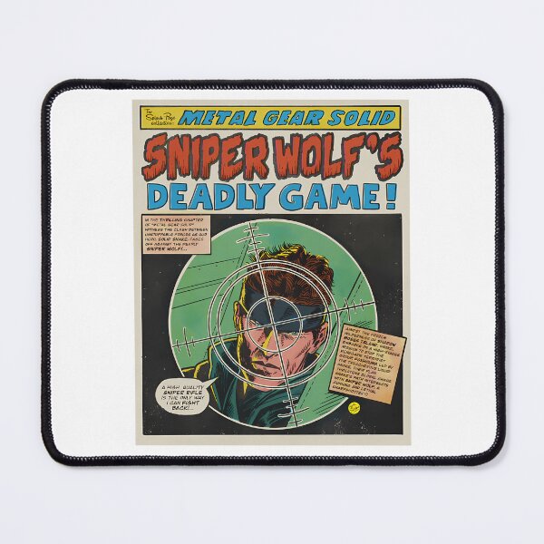 Item preview, Com.ic book Spla.sh Page "Sniper's Deadly Game" designed and sold by CaHaon1.