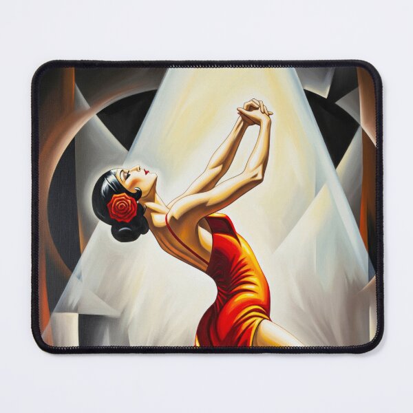 Item preview, The Tango Dancer - Original Art Deco Artwork designed and sold by elektronen.