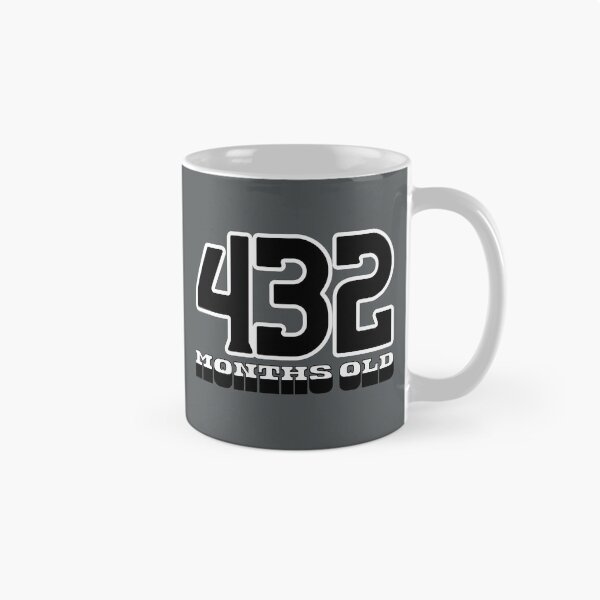 Item preview, 432 Months Old — Funny 36th Birthday Gag Design designed and sold by downUnderInk.