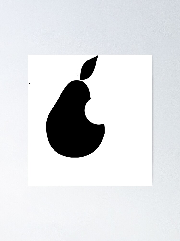 Apple Logo Parody Poster By Flashboy Redbubble