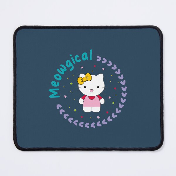 Item preview, Meowgical Cute Cat Cartoon Art Design designed and sold by Agni Designs.