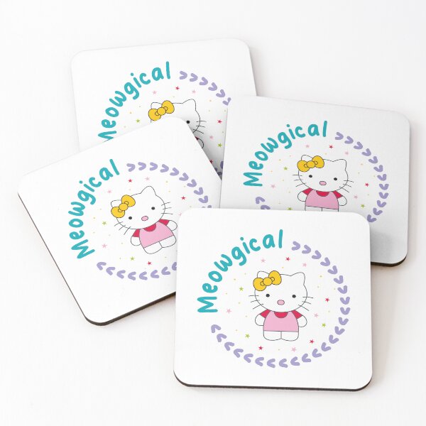 Item preview, Meowgical Cute Cat Cartoon Art Design designed and sold by Agni Designs.