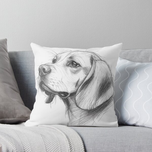 Item preview, Charming Beagle designed and sold by Leon Woods Pencil Art.
