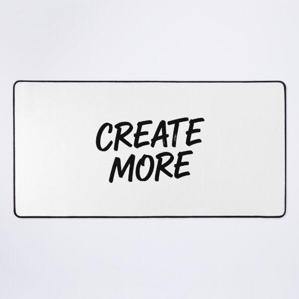 Item preview, Create More – Minimal Graffiti Brush Typography | Artistic Motivation designed and sold by Happyfreedom.
