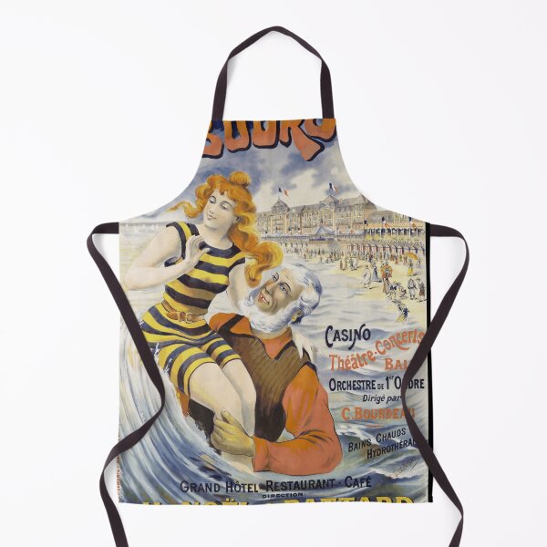 Item preview, Vintage Cabourg Poster | Belle Époque French Art | Art Nouveau Beach Scene | Seaside Resort Travel Wall Art & Home Decor designed and sold by artofuniverse.