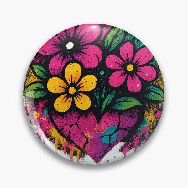 Item preview, Flower Power – Blooming Graffiti Tee designed and sold by PastimeMastery.