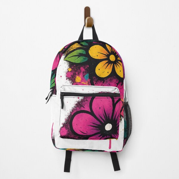 Item preview, Flower Power – Blooming Graffiti Tee designed and sold by PastimeMastery.