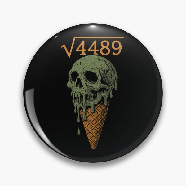 Item preview, Ice Cream Drip Square Root 4489 designed and sold by Prints-by-Olaf.