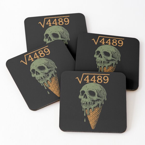 Item preview, Ice Cream Drip Square Root 4489 designed and sold by Prints-by-Olaf.