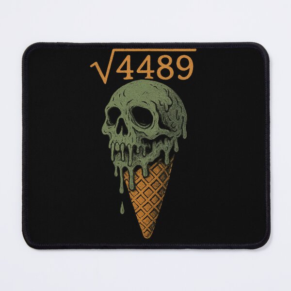 Item preview, Ice Cream Drip Square Root 4489 designed and sold by Prints-by-Olaf.