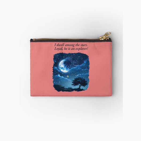 Item preview, "I dwell among the stars. Loyal, he is an explorer!" her love story design designed and sold by TR_fairydesigns.