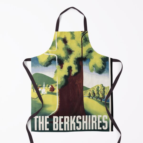 Item preview, Vintage Travel Poster | The Berkshires Art Deco Style | New Haven Railroad | Scenic Landscape & Cultural Attractions designed and sold by artofuniverse.