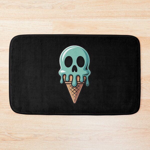 Item preview, Ice Cream Halloween Skull designed and sold by Prints-by-Olaf.